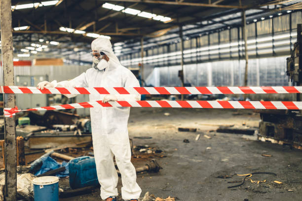 Professional Biohazard technician working in Medina, MN